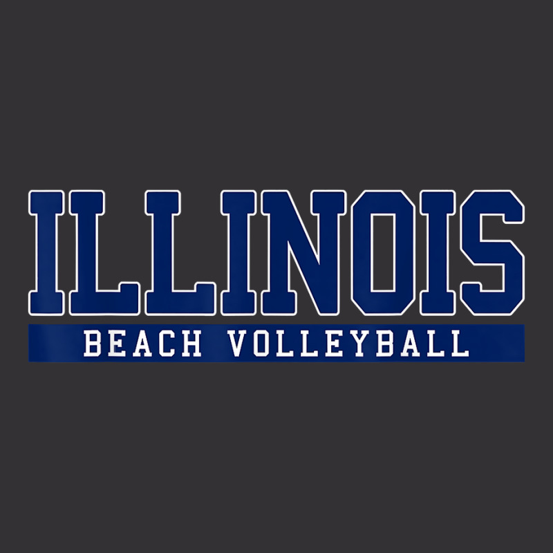 Illinois Beach Volleyball T Shirt Vintage Hoodie And Short Set by alishia3asa | Artistshot