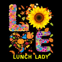 Love Lunch Lady Thanksgiving Sunflower Autumn Fall Season T Shirt Youth Hoodie | Artistshot