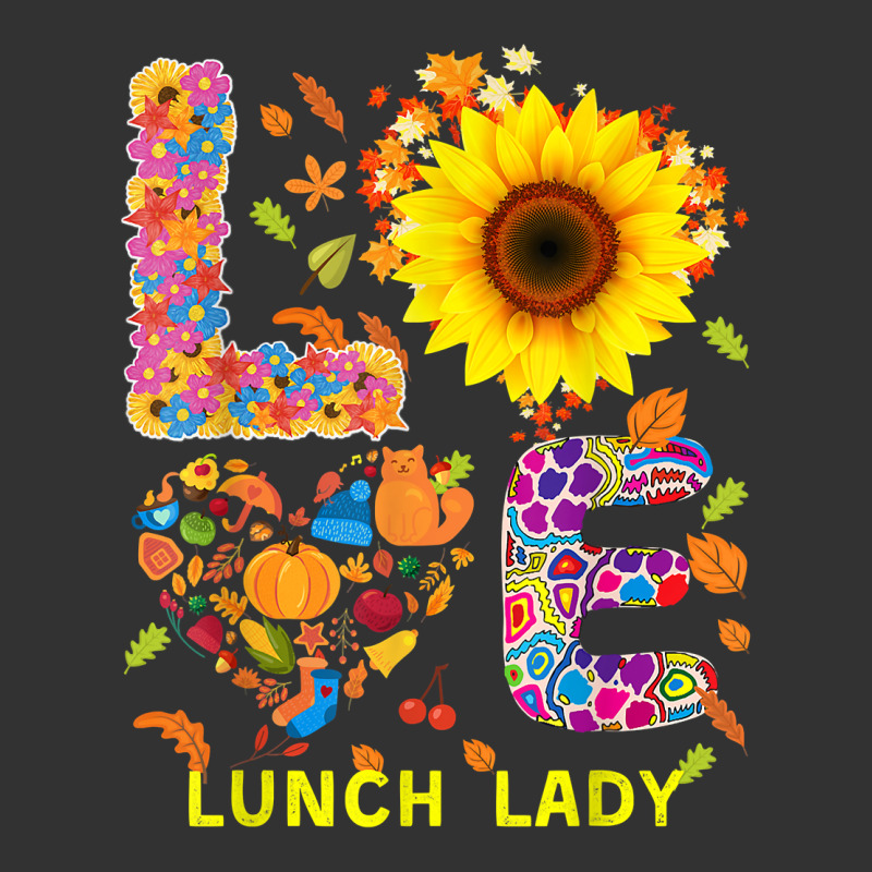 Love Lunch Lady Thanksgiving Sunflower Autumn Fall Season T Shirt Baby Bodysuit by cluniepfa | Artistshot