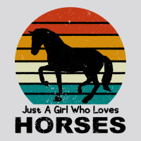 Horse Just A Girl Who Loves Horses Horseman Cattle Women's Triblend Scoop T-shirt | Artistshot