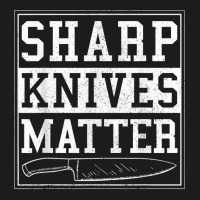 Sharp Knives Matter Funny Chef Gift Cooking Hoodie & Jogger Set | Artistshot