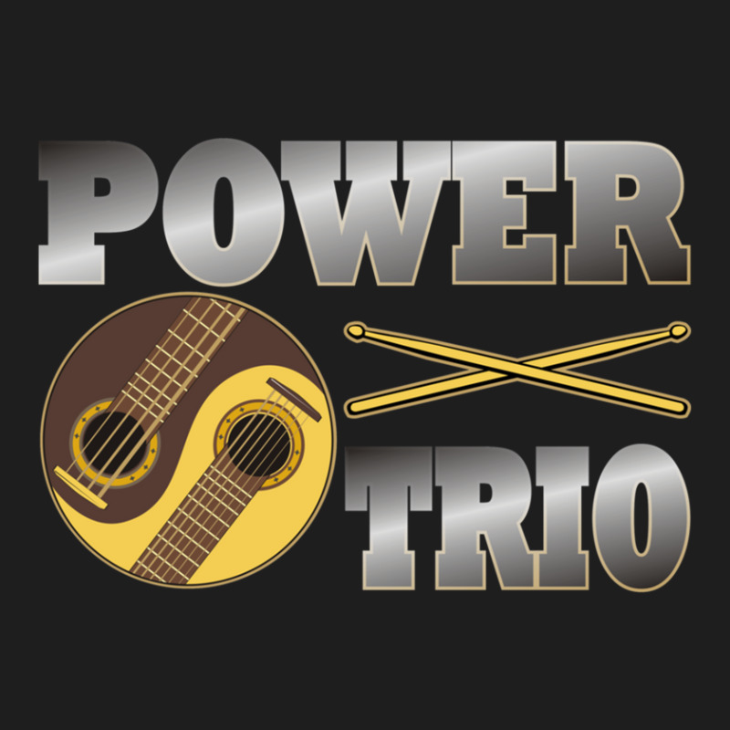 Musical Instruments Power Trio Classic T-shirt by JAMESDSHARP | Artistshot