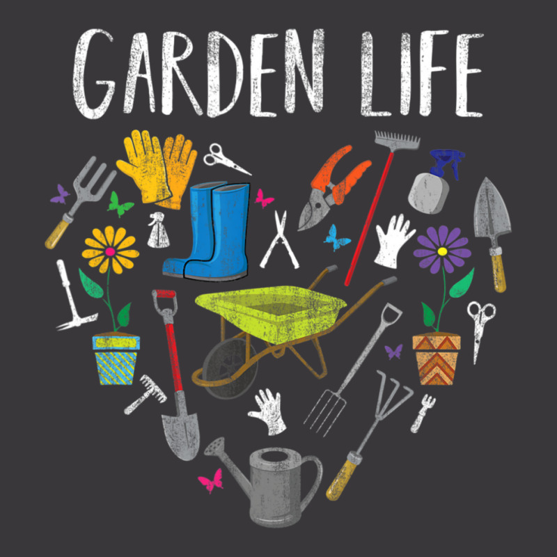 Distressed Garden Life Gardening Ideas Ladies Curvy T-Shirt by cm-arts | Artistshot