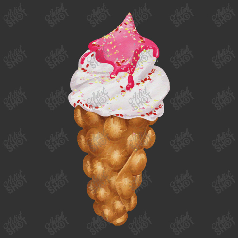 Bubble Waffle Ice Cream  Egg Bubble Waffle Vanilla Ice Cream 4 Baby Bodysuit by cemarrarubi | Artistshot