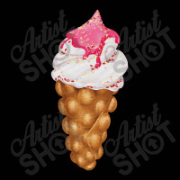 Bubble Waffle Ice Cream  Egg Bubble Waffle Vanilla Ice Cream 4 Toddler 3/4 Sleeve Tee | Artistshot