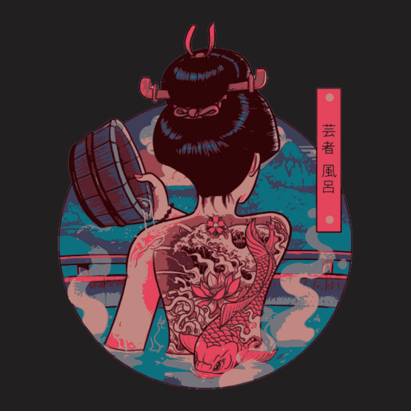 Geisha Bath T-shirt | Artistshot