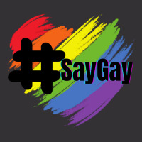 Say Gay Hashtag Lgbt Pride Florida Is Gay Vintage Short | Artistshot