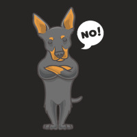 Australian Shepherd T  Shirt Stubborn Australian Kelpie Dog Funny T  S Ladies Fitted T-shirt | Artistshot