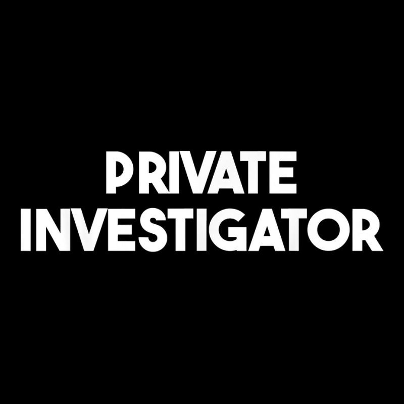 Private Investigator T Shirt Pocket T-Shirt by v8dycanel | Artistshot