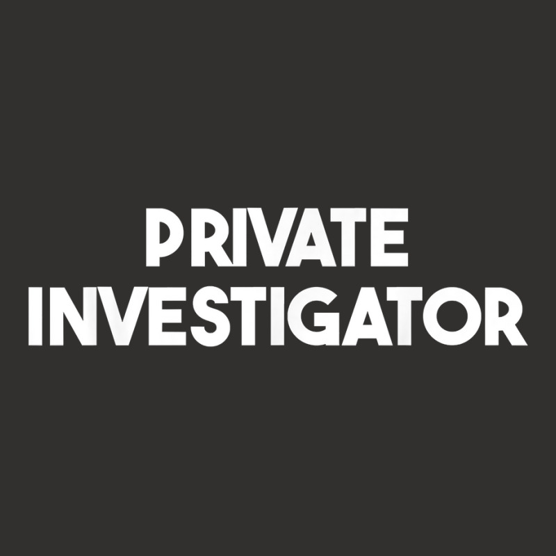 Private Investigator T Shirt Champion Hoodie by v8dycanel | Artistshot