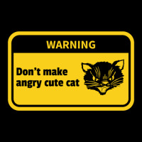 Warning Don't Make Angry Cute Cat Funny V-neck Tee | Artistshot