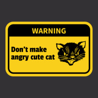 Warning Don't Make Angry Cute Cat Funny Vintage Short | Artistshot