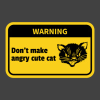 Warning Don't Make Angry Cute Cat Funny Vintage T-shirt | Artistshot