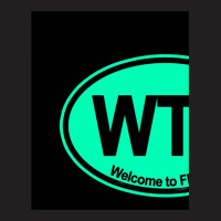 Wtf  Welcome To Florida Mint Green T-shirt | Artistshot