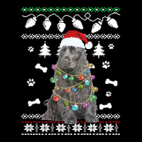 American Water Spaniel Dog Santa Hat Ugly Christmas Sweater Happy Holi Long Sleeve Shirts | Artistshot