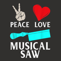 Peace Love Musical Saw Music Instrument Musical Saw Player Champion Hoodie | Artistshot