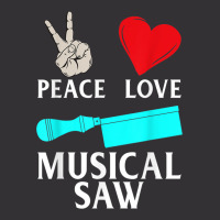 Peace Love Musical Saw Music Instrument Musical Saw Player Vintage Hoodie And Short Set | Artistshot