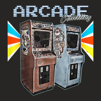 Arcade-cabinet-machine-1970-1980-1990-video-game-collection Ladies Fitted T-shirt | Artistshot