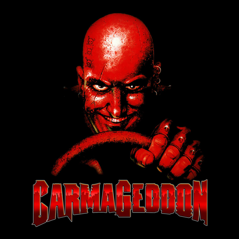 Carmageddon Retro Race Game Fan Print With Text Pocket T-Shirt by RodneyAbernathy | Artistshot