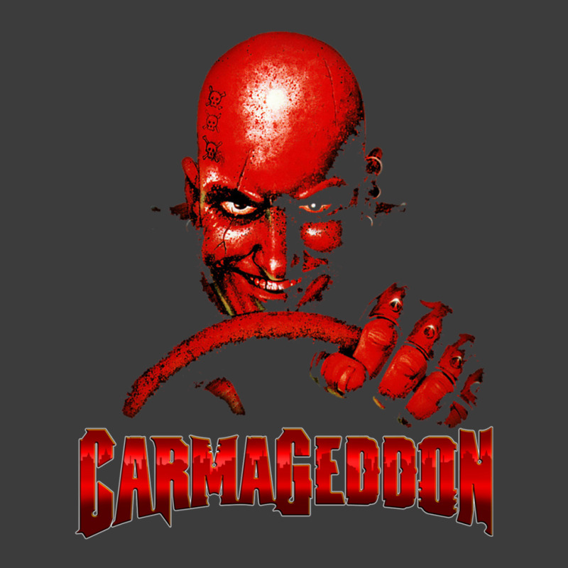 Carmageddon Retro Race Game Fan Print With Text Men's Polo Shirt by RodneyAbernathy | Artistshot