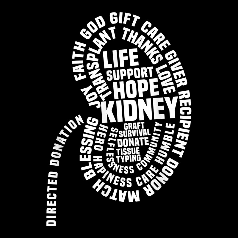 Cute Kidney Donor Art Men Women Organ Donation Awareness T Shirt Youth Zipper Hoodie by cm-arts | Artistshot