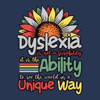 Dyslexia Is Not A Disability   Dyslexia Awareness Day Long Sleeve T Sh Men Denim Jacket | Artistshot