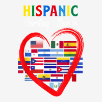 Hispanic Heritage Month Latino Countries Heart Flags Classic T-shirt | Artistshot