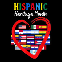 Hispanic Heritage Month Latino Countries Heart Flags Lightweight Hoodie | Artistshot