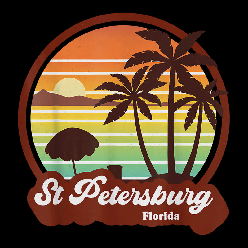 Saint Petersburg Florida Souvenirs Retro 80s St Petes Beach T Shirt Zipper Hoodie by cm-arts | Artistshot