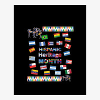 Hispanic Heritage Monthfunny National Hispanic Heritage Month Gift For Ladies Fitted T-shirt | Artistshot