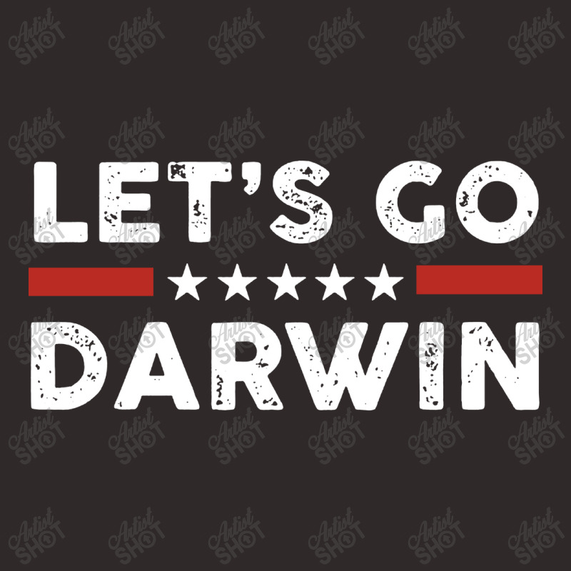 Lets Go Darwin Us Flag Vintage Racerback Tank by hani shop | Artistshot