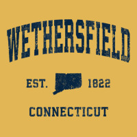 Wethersfield Connecticut Ct Vintage Athletic Navy Sports Des T Shirt Vintage Hoodie And Short Set | Artistshot