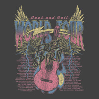 Rock & Roll Free Spirit World Tour Guitar Fire Wings Thunder Vintage T-shirt | Artistshot