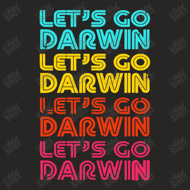 Lets Go Darwin Ladies Fitted T-Shirt by hani shop | Artistshot