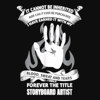 Blood Sweat And Tears Storyboard Artist Crop Top | Artistshot