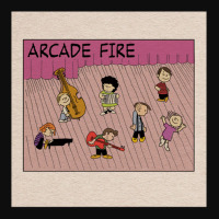 Arcade Fire Cartoon Crop Top | Artistshot