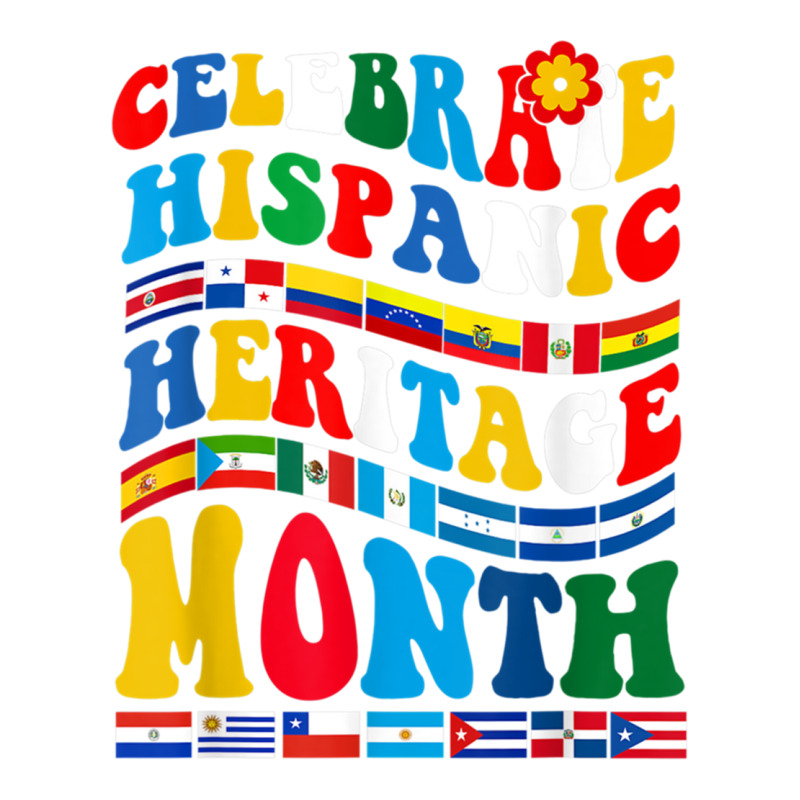 National Hispanic Heritage Month Celebration Latin Flags Zipper Hoodie by JENNYKISS | Artistshot