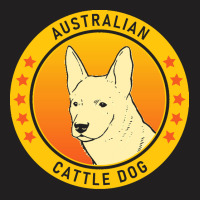 Australian Cattle Dog Australian Cattle Dog Portrait T-shirt | Artistshot