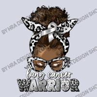 Lung Cancer Warrior Afro Messy Bun Fleece Short | Artistshot