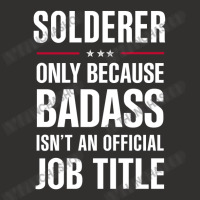 Solderer Because Badass Isn't A Job Title Cool Gift Champion Hoodie | Artistshot