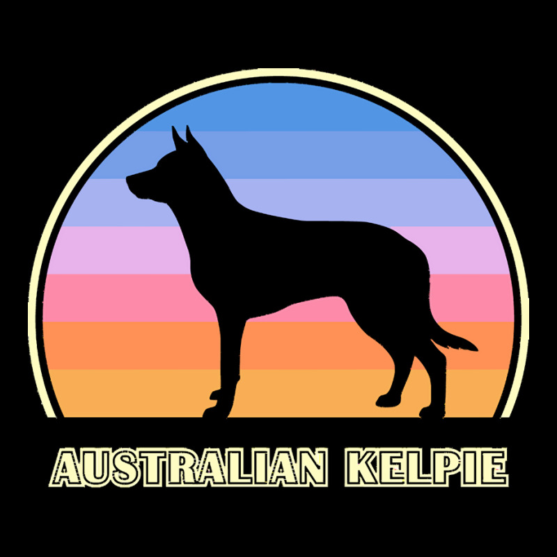 Australian Kelpie Australian Kelpie Vintage Sunset Dog Men's 3/4 Sleeve Pajama Set by relativemedulla | Artistshot