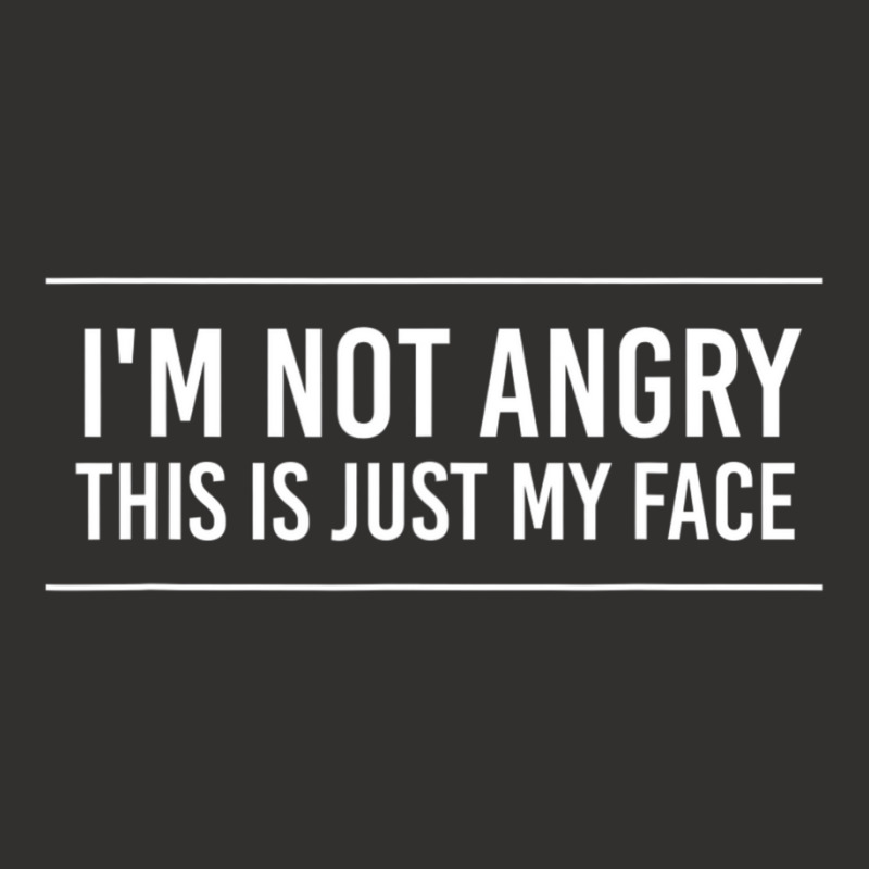 I'm Not Angry This Is Just My Face Champion Hoodie by cm-arts | Artistshot