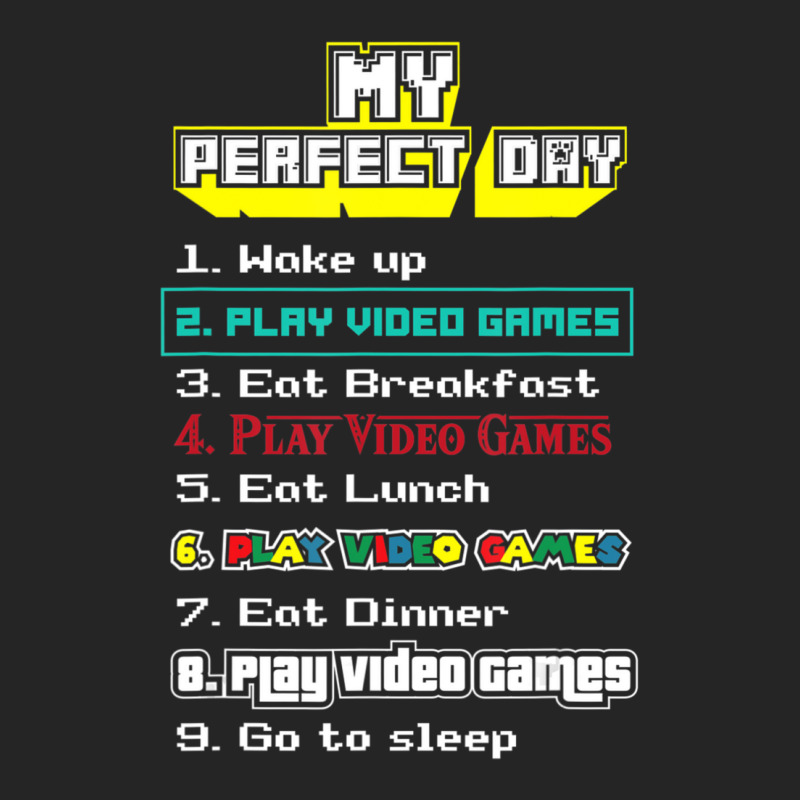 My Perfect Day Play Video Games Gamer Unisex Hoodie | Artistshot