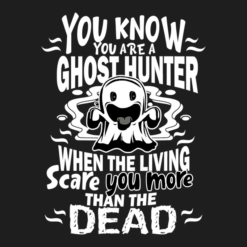 Ghost Hunter Halloween Costume Funny Classic T-shirt | Artistshot