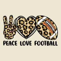 Football Leopard Peace Love Football Womenn Girls Toddler 78 Football  Cropped Hoodie | Artistshot