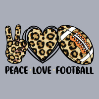 Football Leopard Peace Love Football Womenn Girls Toddler 78 Football  Tank Dress | Artistshot