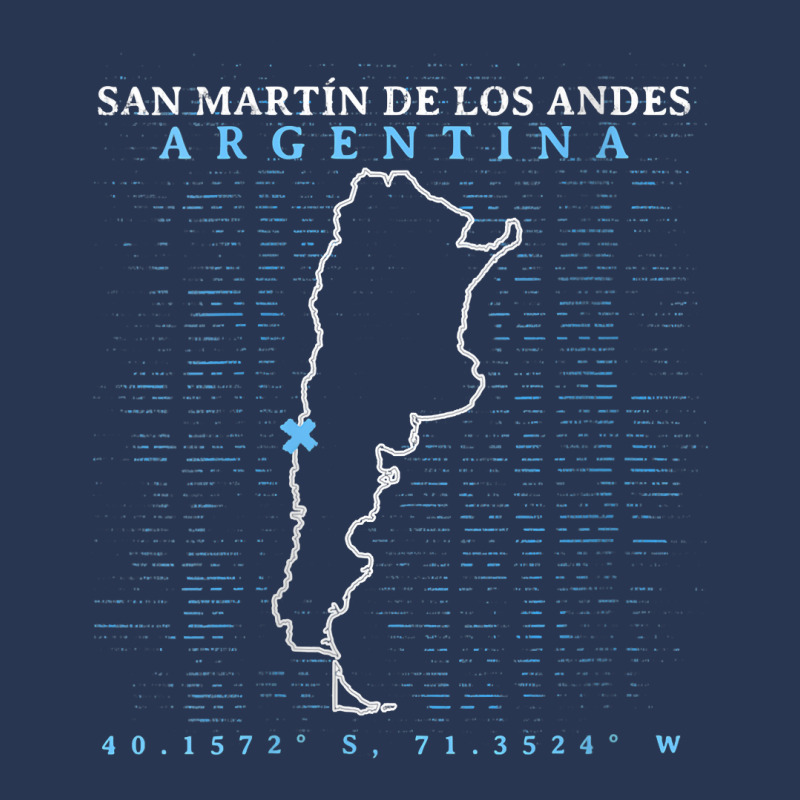 Womens Argentina San Martín De Los Andes V Neck T Shirt Ladies Denim Jacket by cm-arts | Artistshot