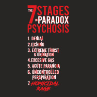 Umbrella Academy 2 The 7 Stages In Paradox Psychosis (black) Gift Ladies Fitted T-shirt | Artistshot