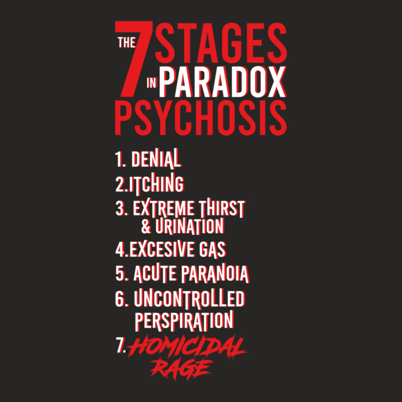 Umbrella Academy 2 The 7 Stages In Paradox Psychosis (black) Gift Ladies Fitted T-Shirt by CameronAlvarado | Artistshot