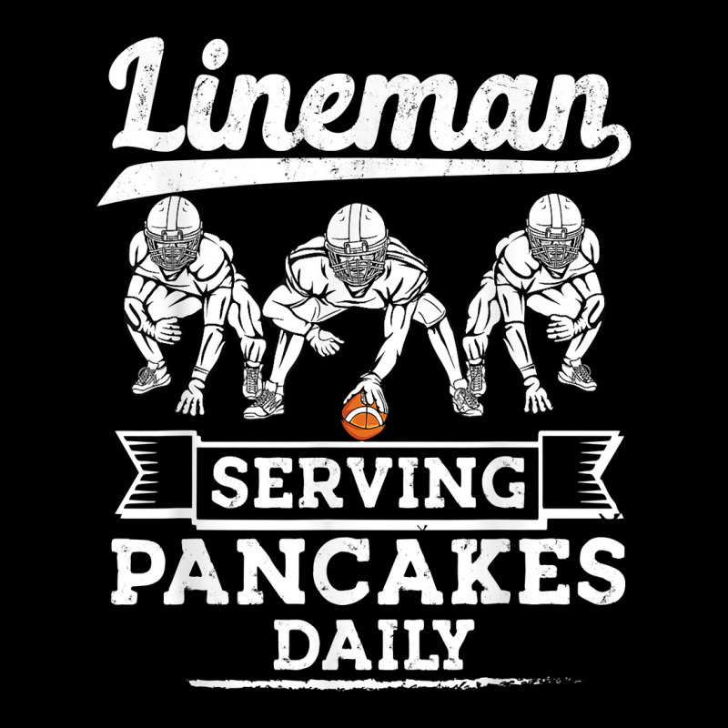 Football Lineman Serving Pancakes Daily Offensive Lineman T Shirt Zipper Hoodie | Artistshot